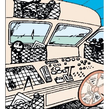 Storage elastic net made of nylon      